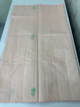 Mul chanderi applique work saree MSH178