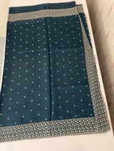 Blended soft silk saree with embriodery MS4447