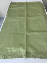 Cutwork Semi silk saree MTSS695