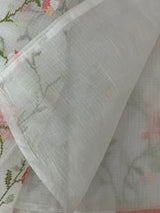 Soft Netkota saree with cross stitch embroidery MSH210