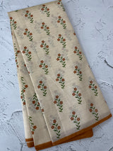 Printed Art silk saree with blouse MAS6966