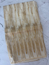 Semi organza saree with thread work - MSH910 Offwhite