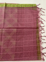 Semi Organza saree with checks - MSD634 (6)