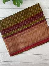 Semi silk saree with zari border MS99789