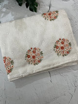 Phulkari NetKota Embroidery saree - MS6006