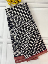 Semi chanderi saree  MCSC675