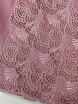 Cutwork Semi tussar saree MTSS657 DustyOnion