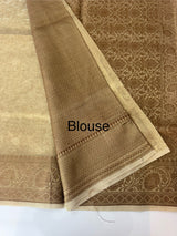 Embroidered Designer Tissue silk saree MS8933