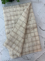 Check Mul chanderi saree with applique work MSH147