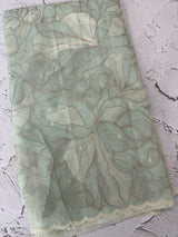 Semi organza saree with thread work - MSH910