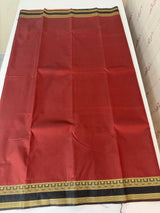 Semi Kanchi pattu saree with broacde blouse MBS7845