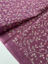 Pure desi tussar silk saree with embroidery- MTSS659 (1)