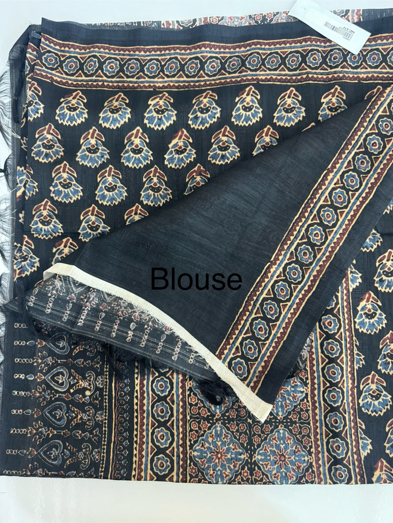 Printed soft crepe silk sarees MS5432
