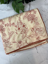 Vichithra soft silk saree with embroidery MSV676