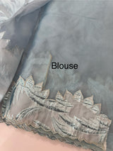 Soft Turkish Organza saree MSOS101