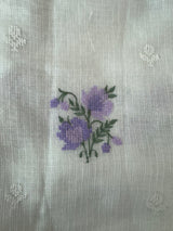 Silky kota embroidery saree MSK654