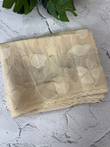 Semi organza saree with thread work - MSH910