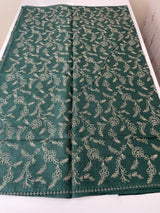 Soft kota silk saree with embriodery MS14808- Green