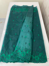 Semi Organza saree with thread work - MSH7654