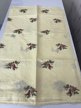 Kota silk saree with embroidery MS15220 - PastelYellow