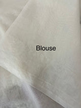 Mul chanderi embriodery saree with scalloped borders MSH176