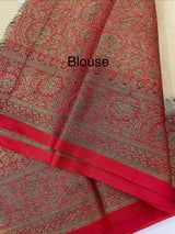 Semi silk saree with blouse MBS7855