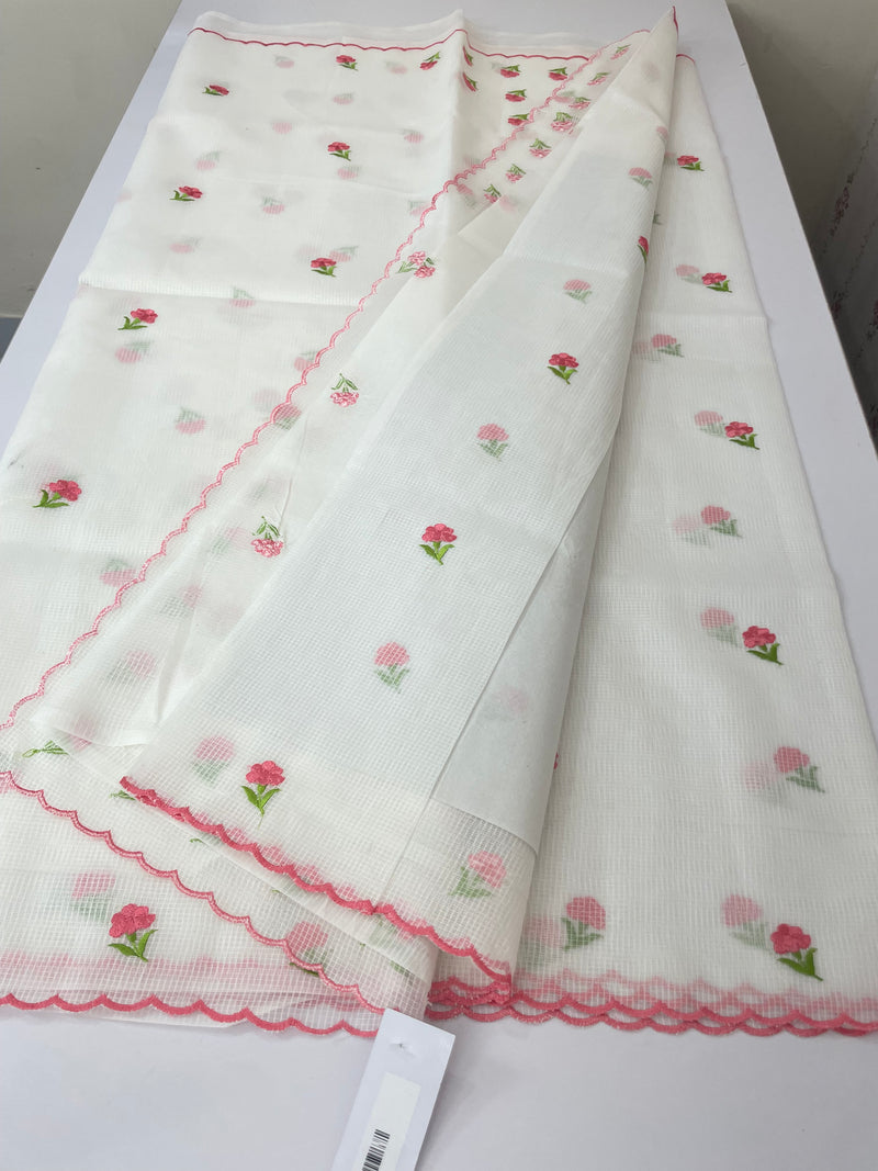 NetkKota saree with embroidery MS6868