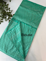 Pastel soft silk Saree - MKP916 SeaGreen