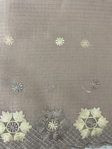 Soft Tissue kota embroidery saree MSK4660