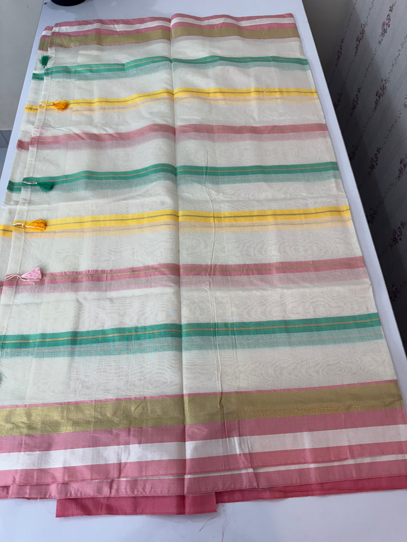 Semi Chanderi saree MS9899