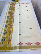 Kerala cotton saree