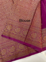 Semi banarasi Georgette saree - MSB8977