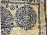Matka Blended Tussar silk saree with kanta inspired thread work-  MS4801