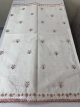 Kota cotton embriodery saree MS5645