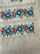 Unstitched Phulkari Silky Kota Set - MUS106