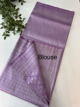 Pastel soft silk Saree - MKP919 WildLavender