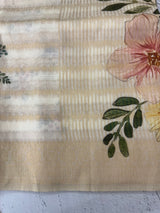 Chanderi Semi silk saree with digital prints MSR692