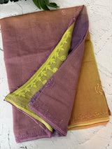 Pure Mul chanderi saree with hand chikankari work - MSM511 (13)