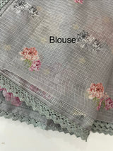 Kota silk saree with digital prints and embroidery MSH155(4)