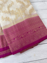 Semi banarasi Georgette saree - MSB8976