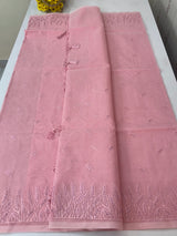 Kota silk embroidery saree MS8890 Pink