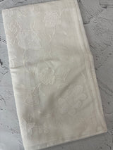 Dyeable Chanderi applique work saree  MSH173(4) OffWhite