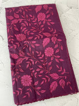 NetKota Applique work saree  MSH148