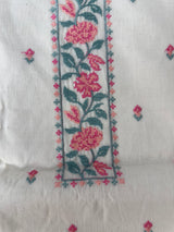 Unstitched Cotton Salwar Set with cross stitch embroidery- MUS105 (1)