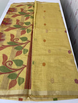 Jamdani silk Cotton Saree with thread work MSJ790
