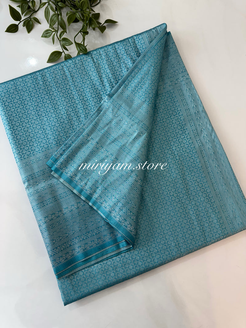 Pastel soft silk Saree - MKP933 PastelBlue