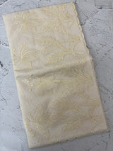 Moonga Kota checks saree with applique work MMC457 Ivory