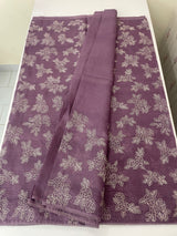 Silky kota embroidery saree  MS14856