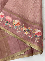 Semi soft Matka silk saree MSS599