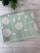 Kota cotton applique work saree- MSH7877 PastelMint